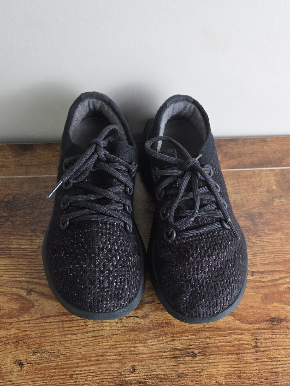 Allbirds Women's Tree Dasher 2 Sneakers Natural Black Sz 7.5 Athletic Lightweigt